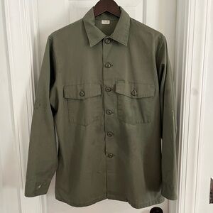 US Military OG-507 Utility Shirt Olive Green